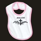 jesus is lord - Baby Bibs